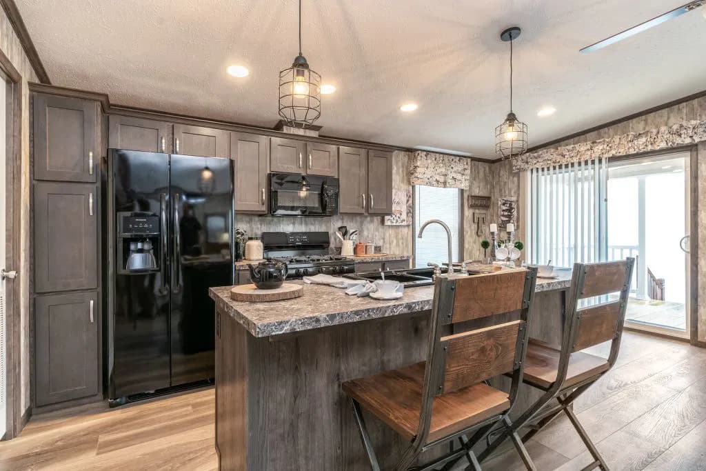 Astro bungalow ranch kitchen home features