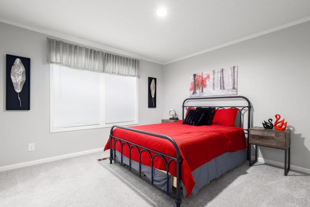 Blazer elite ranch td1300-p bedroom home features
