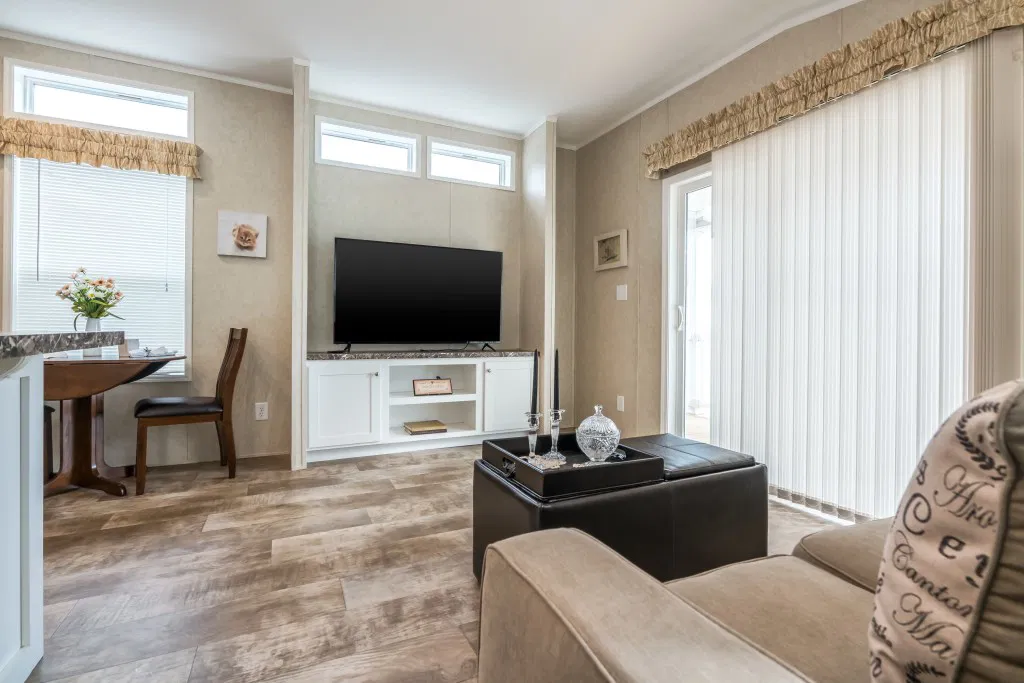 Astro bungalow singlewide interior home features