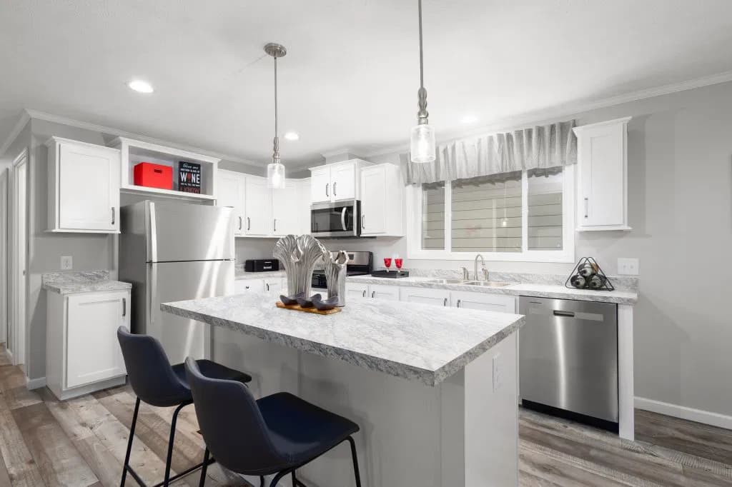 Blazer elite singlewide kitchen home features