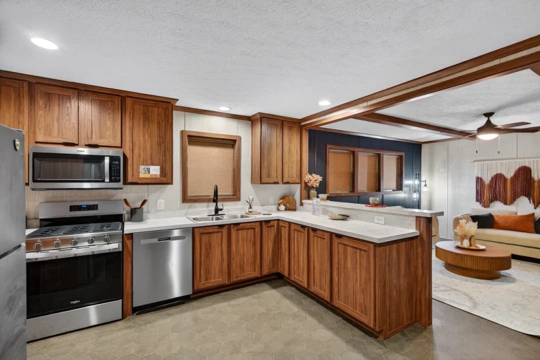 Triton kitchen home features