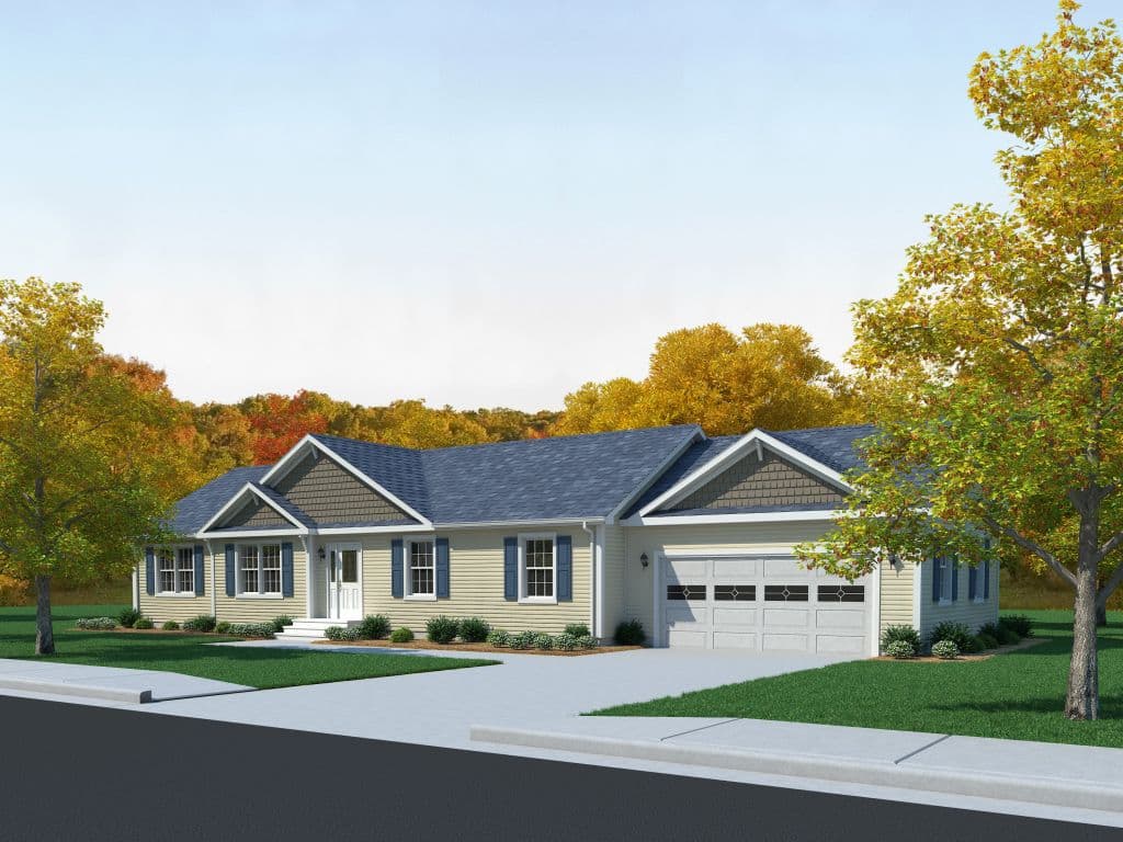 Magnifique ranch 2p2601-r hero, elevation, and exterior home features