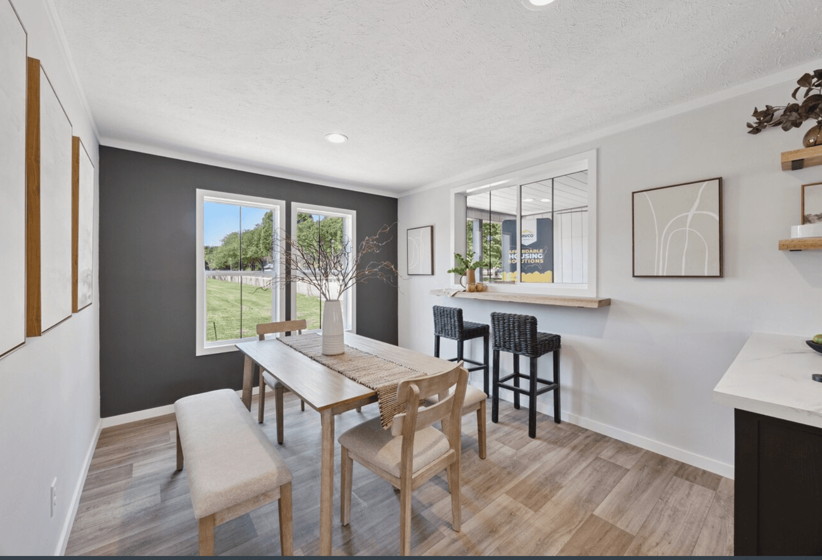 Axis interior home features