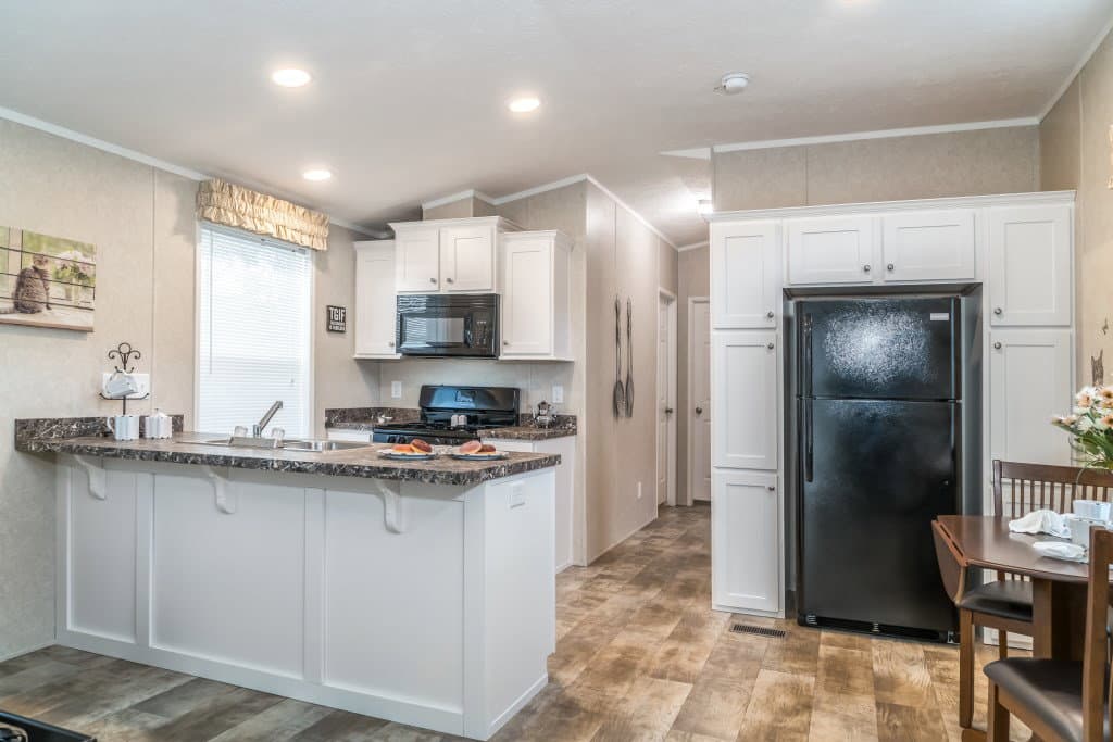 Astro bungalow singlewide 1a2604-v kitchen home features