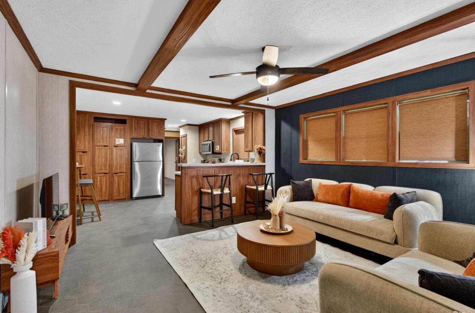 Triton interior home features
