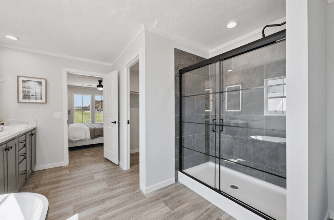 Axis bathroom home features