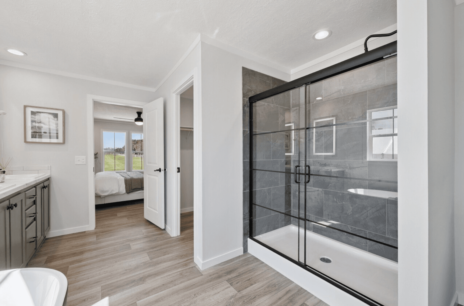 Axis bathroom home features