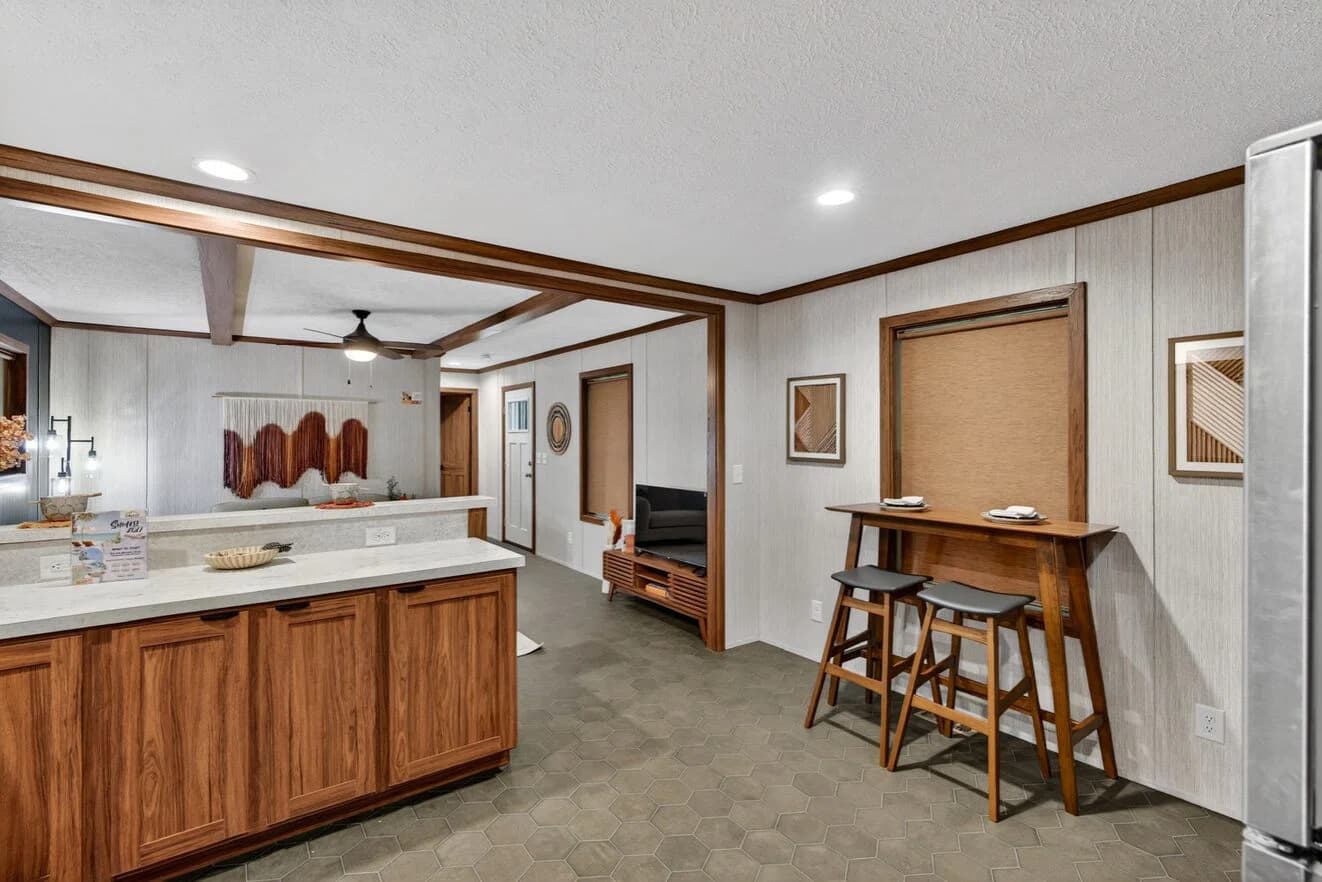 Triton interior home features