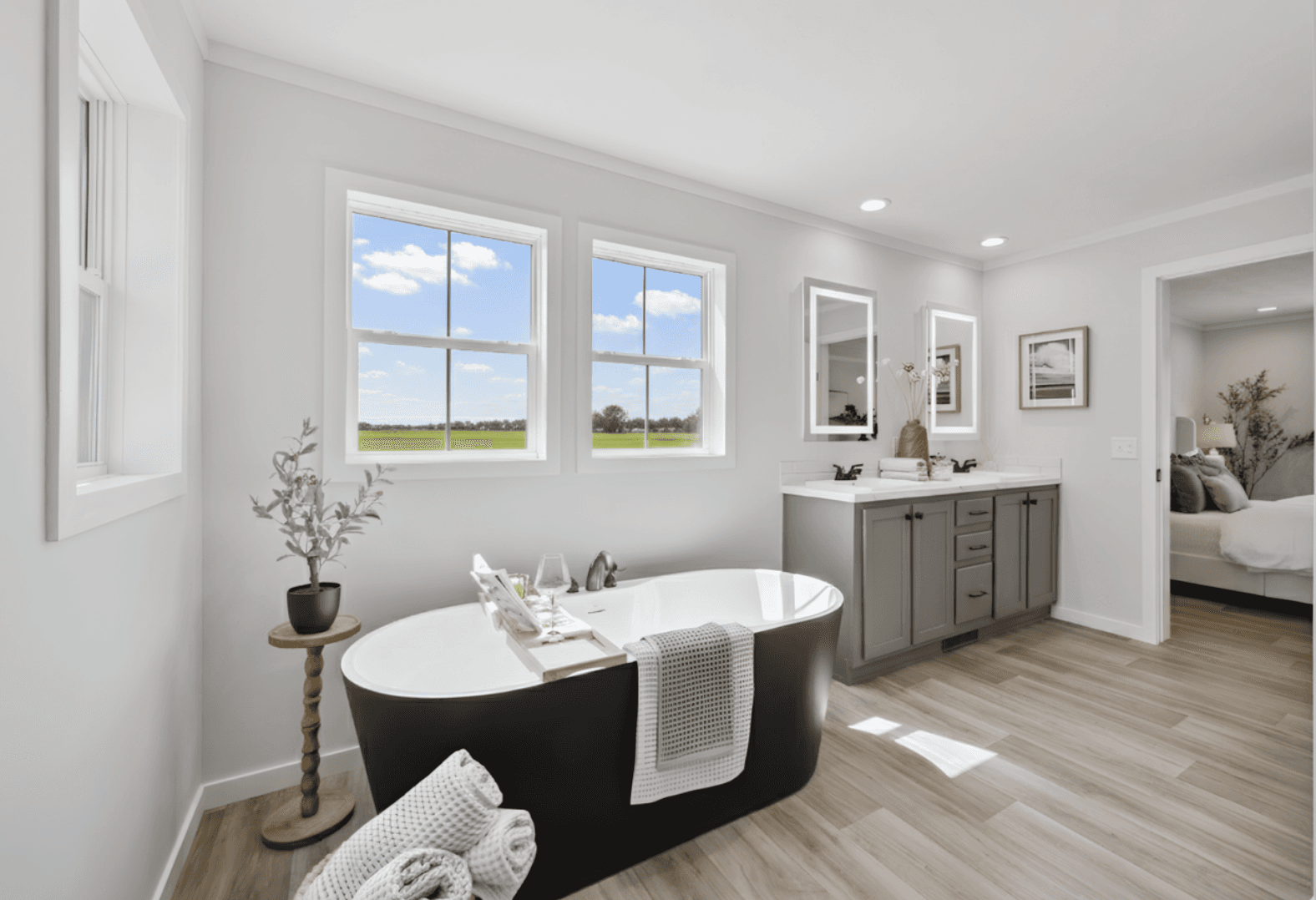 Axis bathroom home features