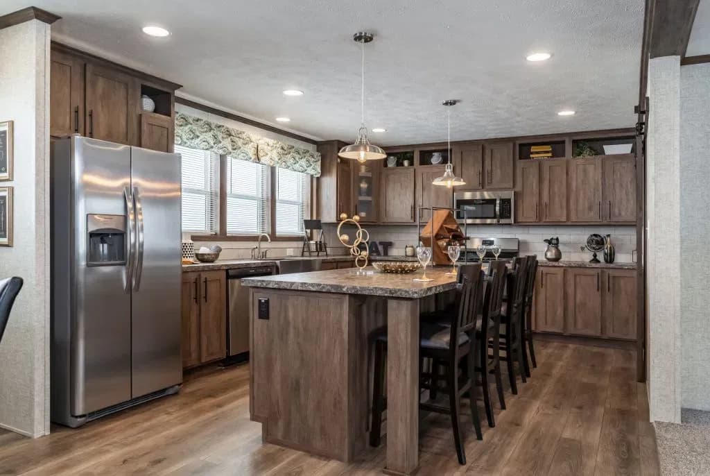 Astro elite ranch kitchen home features