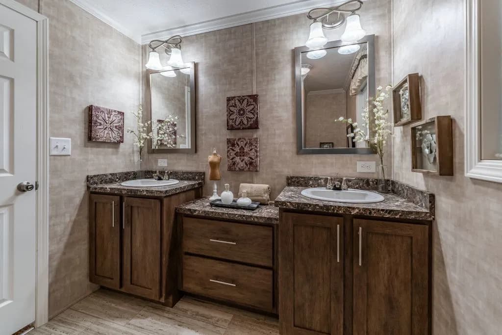 Astro elite singlewide bathroom home features