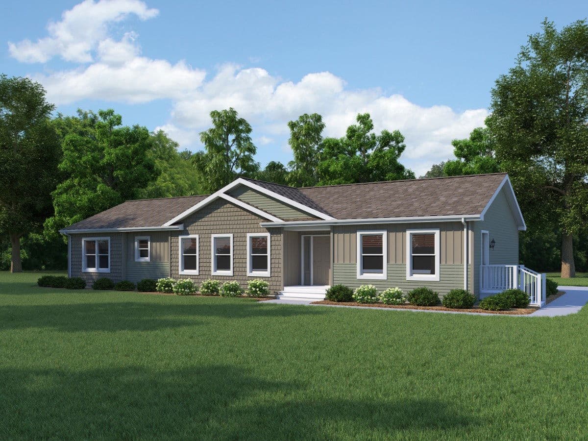 Le fantastique ranch 2p2603-r hero, elevation, and exterior home features