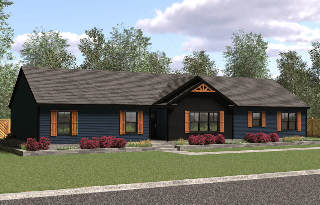 Francisco 5 hero, elevation, and exterior home features