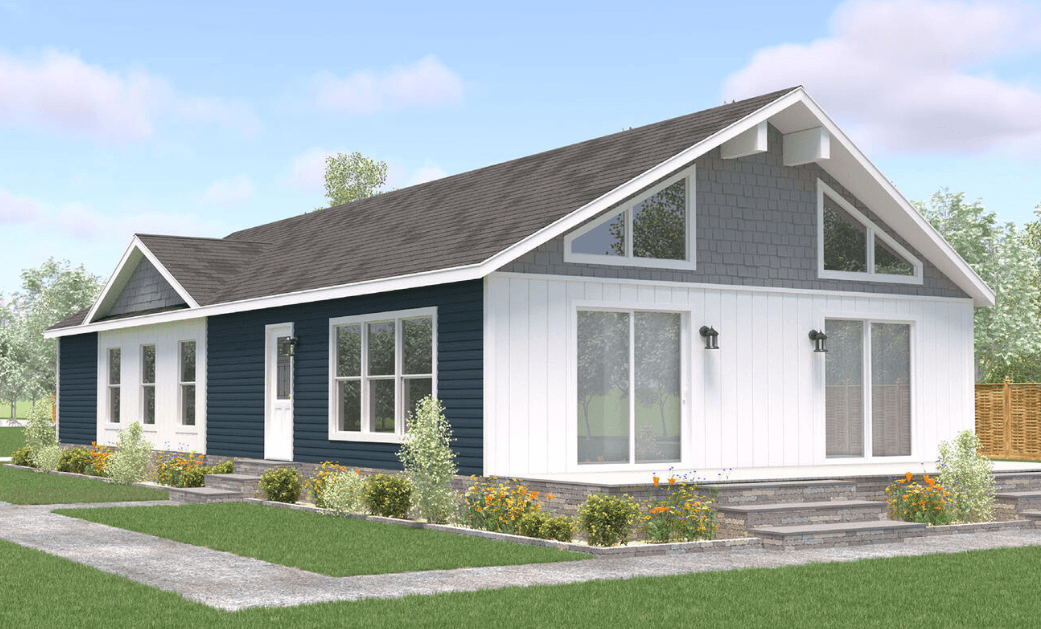 Francisco 3 hero, elevation, and exterior home features