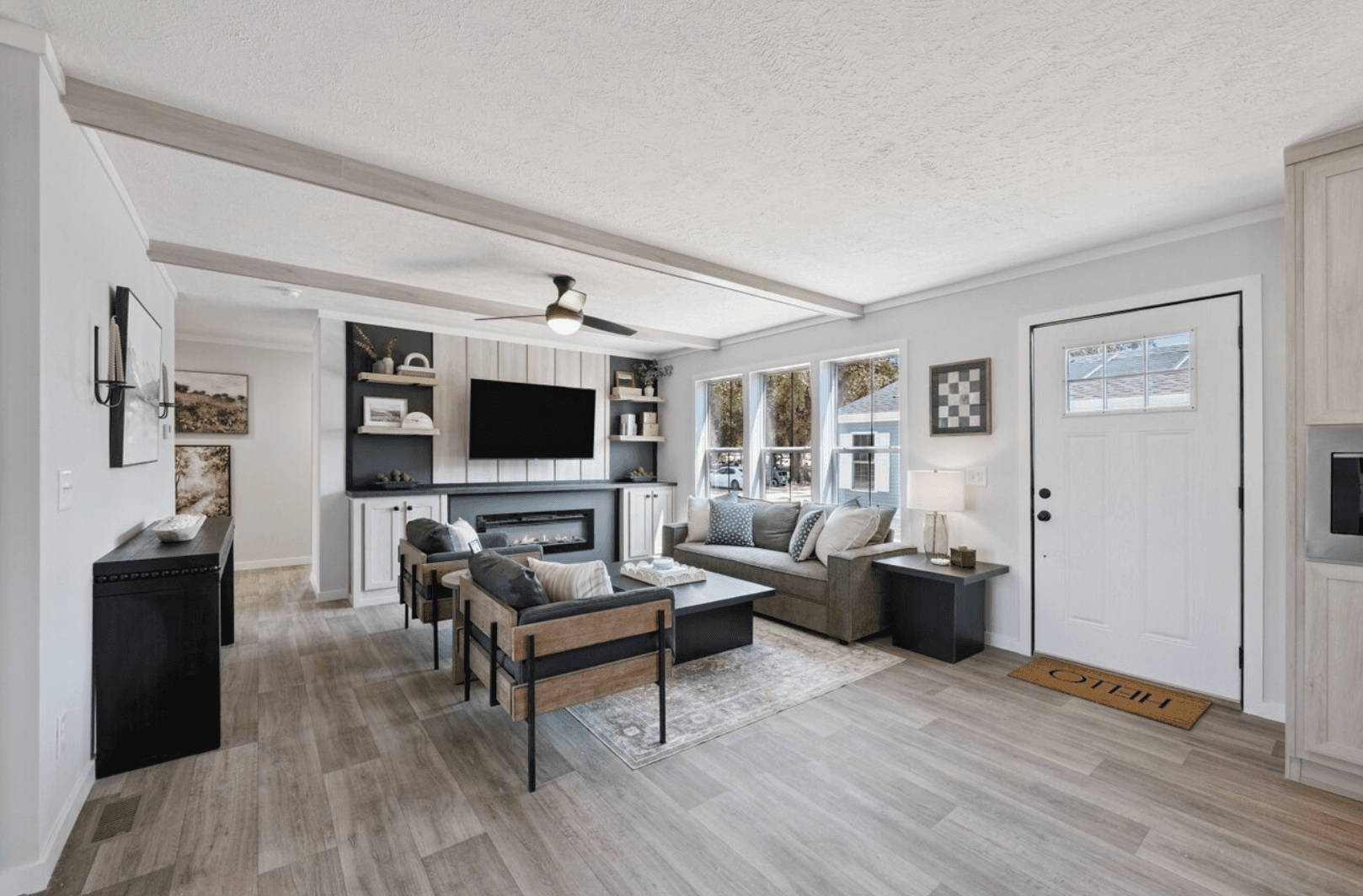 Axis interior home features