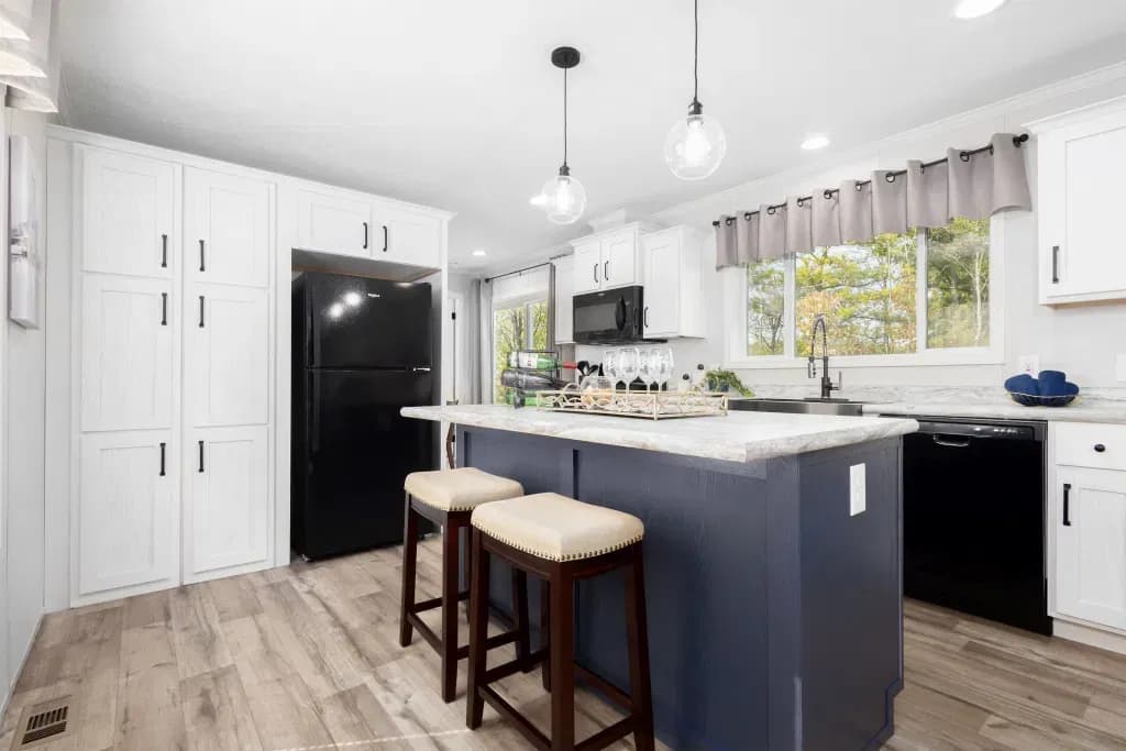 Astro creations singlewide kitchen home features