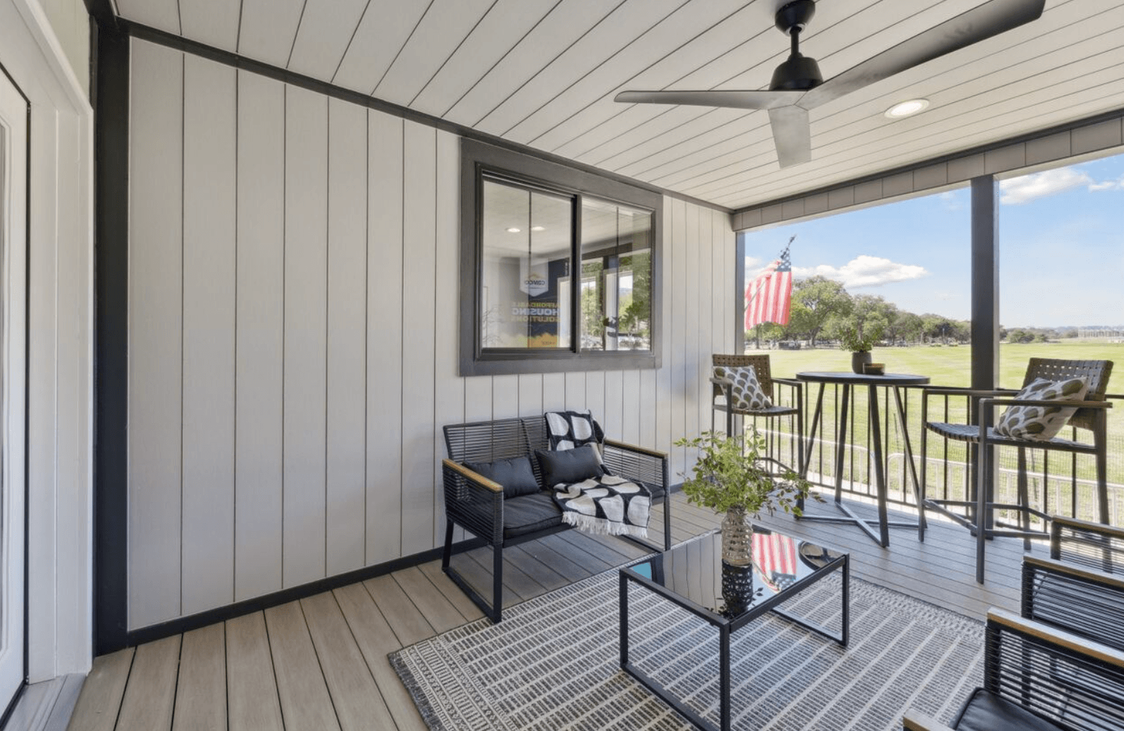 Axis exterior home features