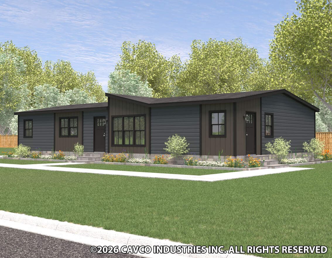 Axis 32563n hero, elevation, and exterior home features