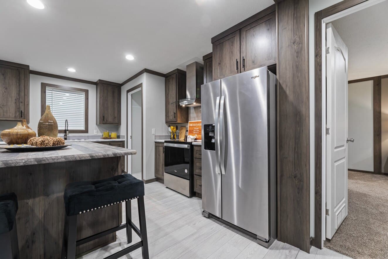 Elevation 32523d kitchen home features